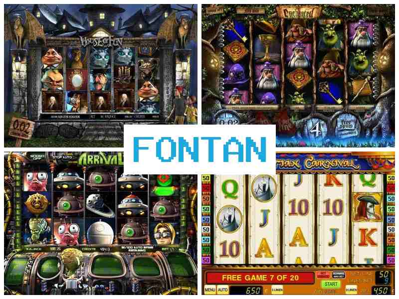Фонтан6 💶 Азартні ігри, грати на гроші, онлайн казино