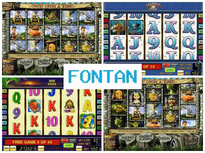 Фонтарн 🌐 Мобільне казино, грати в автомати-слоти на гроші, Україна