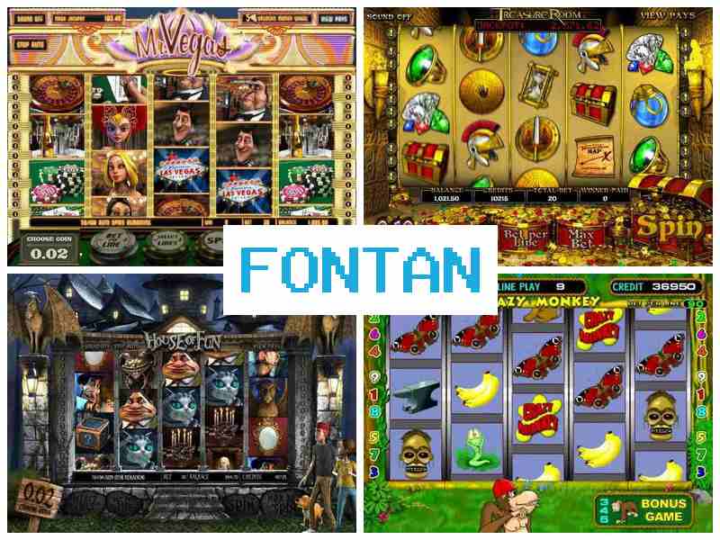 Фоннтан 💴 Ігрові автомати онлайн казино на Андроїд, iOS та PC, азартні ігри