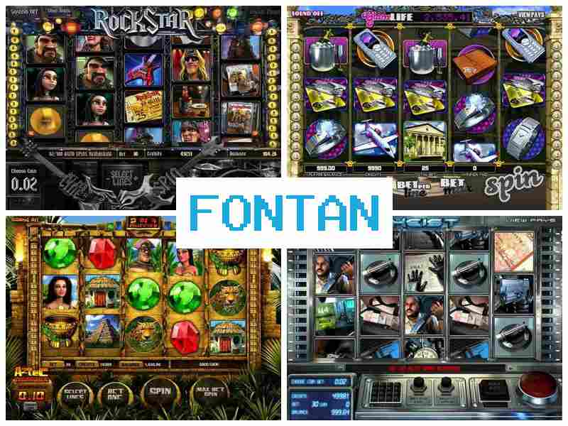 Фонттан ☘ Мобільне казино, ігрові автомати, азартні ігри