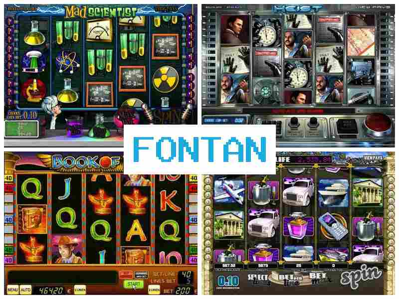 Фонтвн 💸 Мобільне онлайн казино, грати в ігрові автомати на реальні гроші