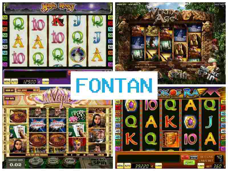 Фонтен 🆕 Азартні ігри онлайн, грати в ігрові автомати, карткові ігри, рулетка