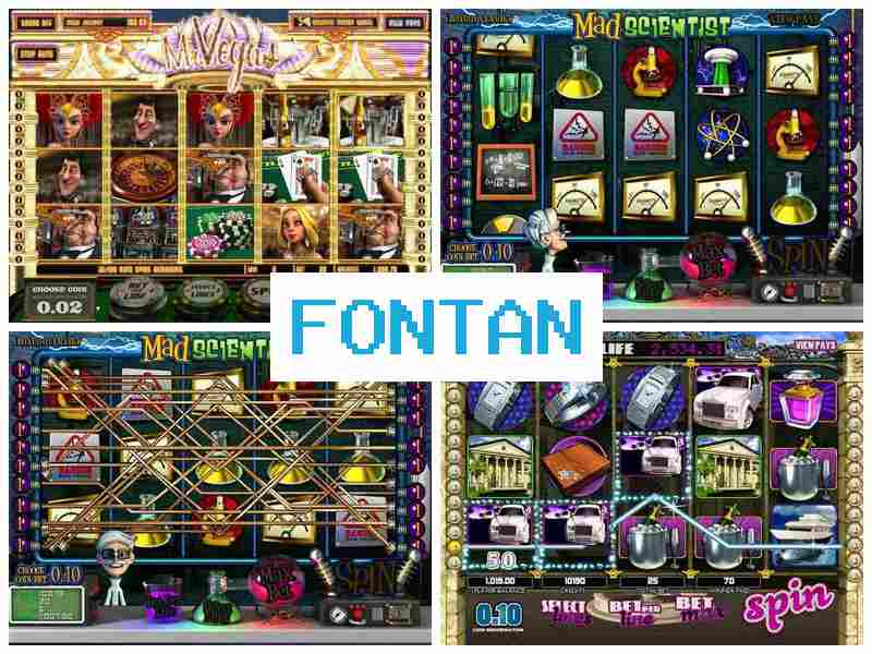 Фонтпн 🔔 Азартні ігри онлайн на реальні гроші, автомати інтернет-казино, Україна