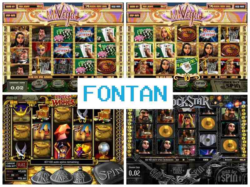 Фонтсн 🔹 Казино на реальні гроші, автомати-слоти, азартні ігри