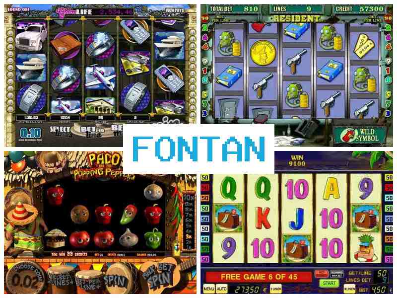 Фонта6 🔔 Азартні ігри онлайн, рулетка, покер, 21, ігрові автомати