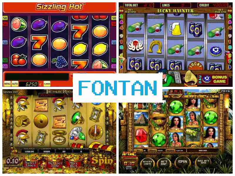 Фонтар 💲 Казино, ігрові автомати онлайн, рулетка, карткові ігри