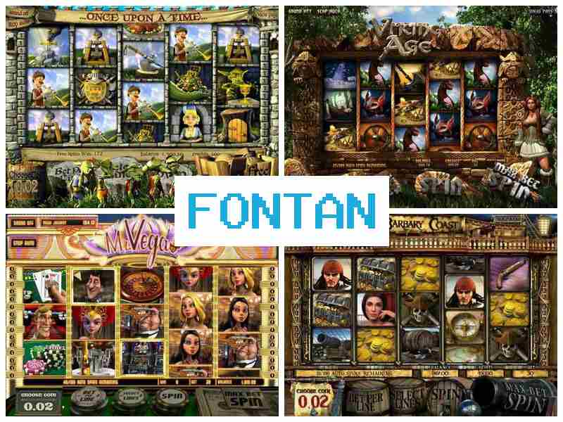 Цфонтан ☘ Азартні ігри онлайн казино на реальні гроші або безкоштовно