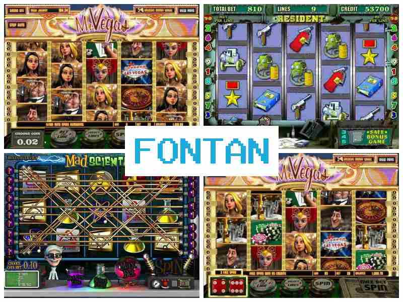 Фотнтан 🎰 Ігрові автомати онлайн казино, грати