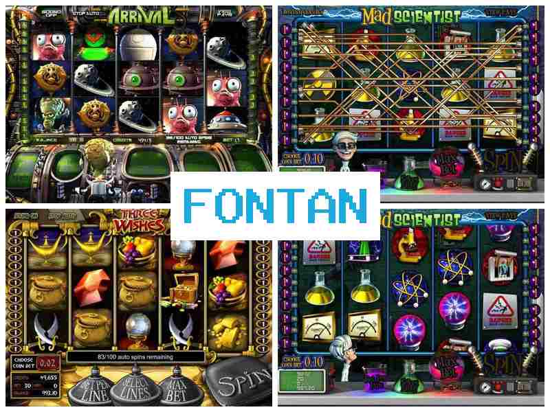 Фонан 🆓 Автомати казино на Android, iOS та комп'ютер, азартні ігри
