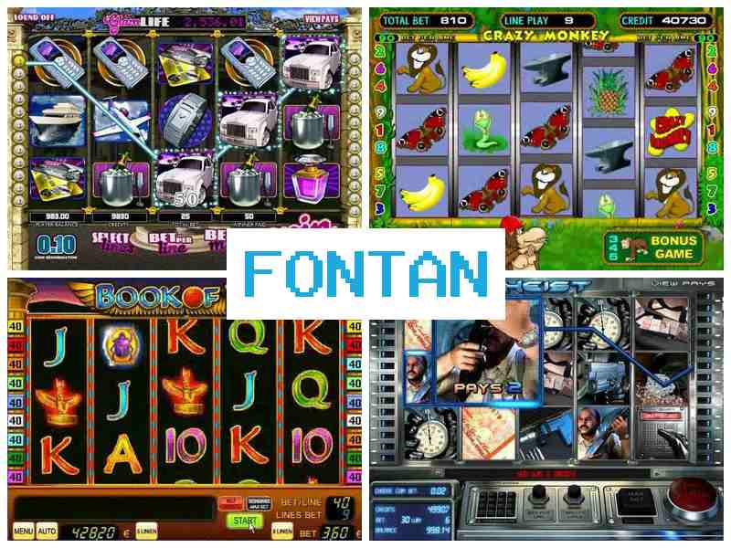 Фонтьан 🎇 Азартні ігри онлайн на Android, iPhone та комп'ютер